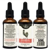 NANGA RHODIOLA (RÓŻENIEC GÓRSKI) wyciąg 50ml wsparcie KONCENTRACJA ENERGIA