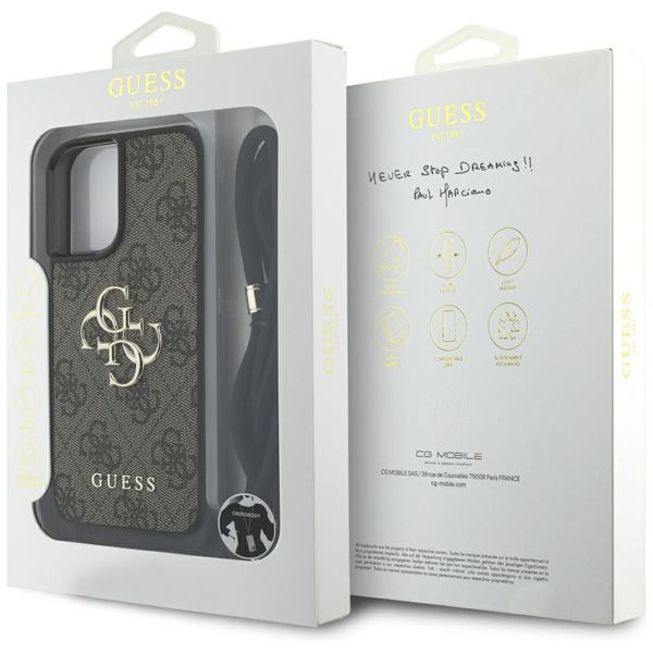 Etui Guess do iPhone 16 Plus, Brązowy zdjęcie 7