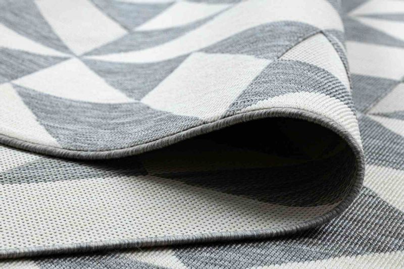 RUG/LU/WINK/TRIANGLE/GREY+CREAM/80x150 zdjęcie 8