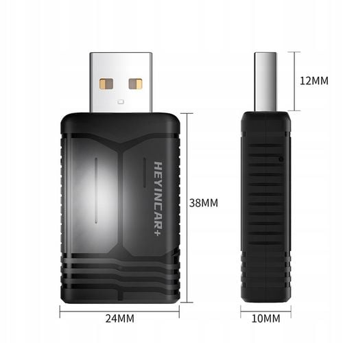 HEYINCAR 2 w 1 Bezprzewodowy Apple Carplay Android Auto Adapter Dla na Arena.pl