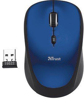 Mysz TRUST Yvi Wireless Niebieski 19663 na Arena.pl