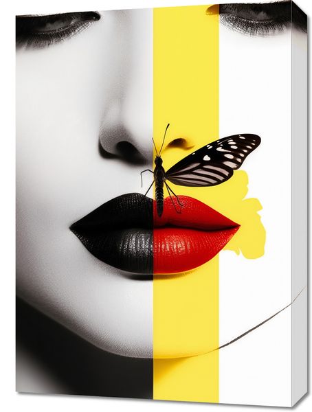 Obraz 50x70cm Motyla Piękność zdjęcie 1