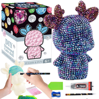 Zestaw Artystyczny Wyklejanka Malowanie Diamentami Figurka Plastyczny Dd120