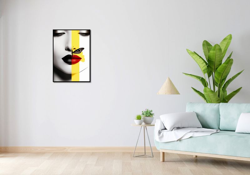 Plakat 50x70cm Motyla Piękność zdjęcie 4