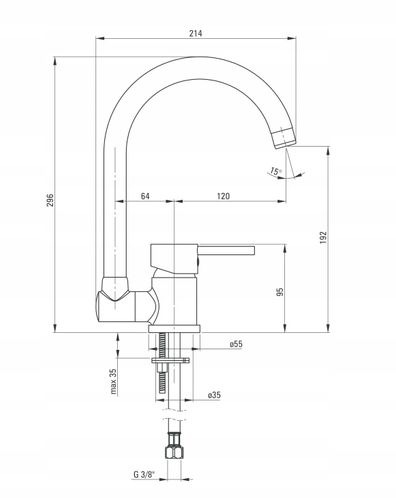 Bateria DEANTE Aster BCA 061M Chrom na Arena.pl