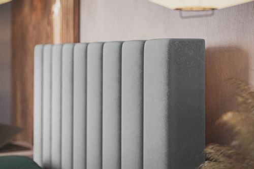 Łóżko Slim 9 tapicerowane 140x200 stelaż pojemnik na Arena.pl