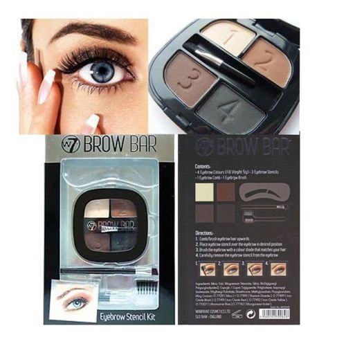 W7 Brow Bar Eyebrow Stencil Kit 5g na Arena.pl