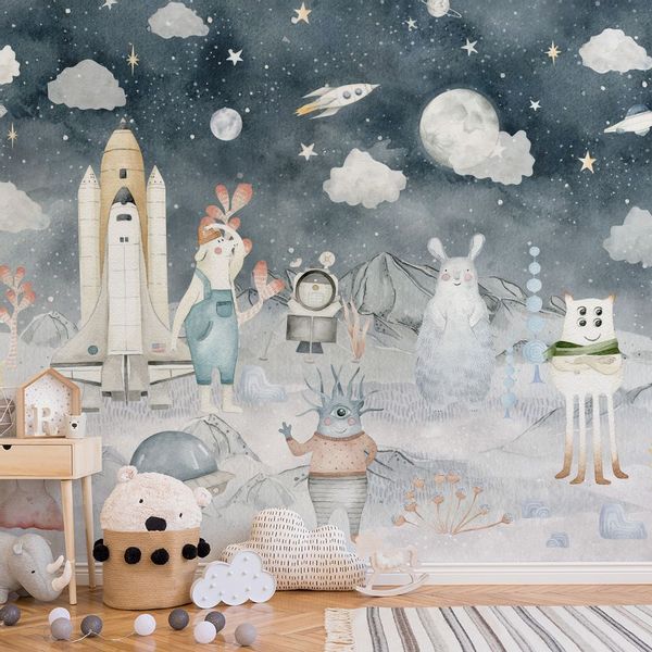 Tapeta Kosmos W10 250 cm Płótno zdjęcie 1