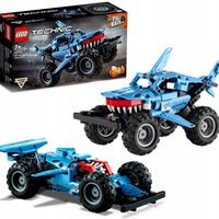 LEGO TECHNICS MONSTER TRUCK WYŚCIGÓWKA SAMOCHÓD SPORTOWY AUTO SPORTOWE 2W1