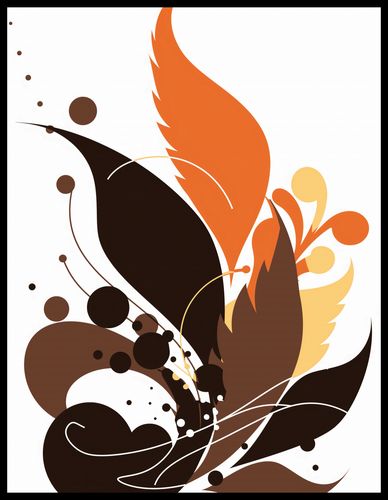 Plakat 50x65cm Ognie Jesienne na Arena.pl