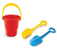 Zestaw Do Piasku Zamek + Sitograbki Do Piaskownicy