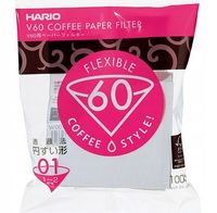 Hario filtry papierowe V60-01 100 SZTUK