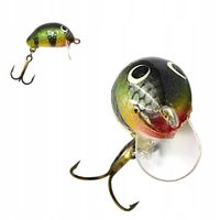 WOBLER PŁYWAJĄCY RĘCZNIE ROBIONY 2,5 cm/2 g PL