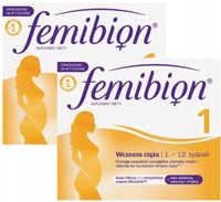 FEMIBION 1 wczesna ciąża kwas foliowy 2x28 tabl.