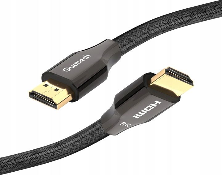Kabel HDMI 2.1 8K Ultra High Speed QUOTECH 5m zdjęcie 7