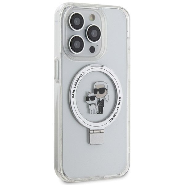 Etui Karl Lagerfeld do iPhone 13 Pro Max, Biały, MagSafe zdjęcie 4