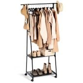 Stojak Wieszak Stojący Podłogowy Garderoba na Kółkach Ubrania Odzież