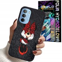 ETUI DO MOTOROLA MOTO G31 4G / G41 4G - MYSZKA MINNIE MICKEY MINI + FOLIA
