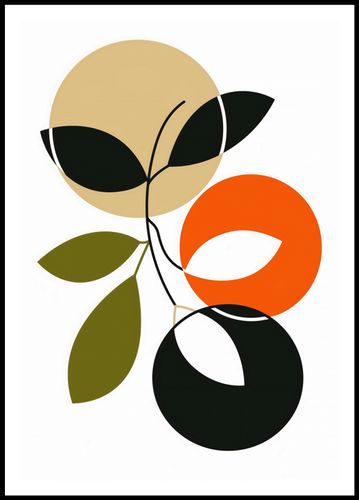 Plakat 68x98cm Organiczny Pokój na Arena.pl