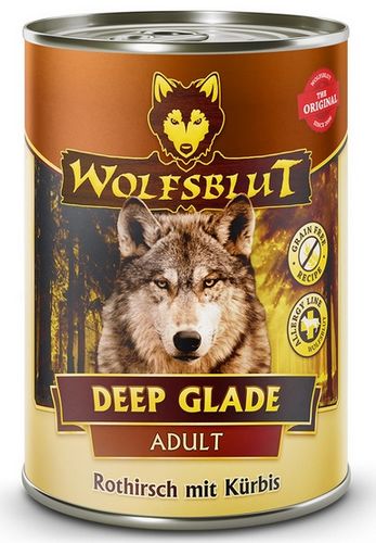 Wolfsblut Dog Deep Glade - Jeleń I Bawół Puszka 395G na Arena.pl