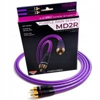 MELODIKA MD2R10 PURPLE RAIN PARA KABLI AUDIO 2RCA - 2xRCA CINCH OFC 2x