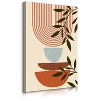 Obraz Canvas Do Salonu Styl Japoński Boho Abstrakcja Natura 20cm x 30cm