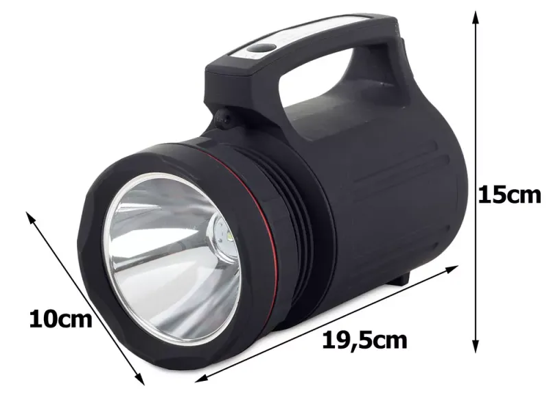 Latarka szperacz dioda cree pasek policyjna led 8006 zdjęcie 8