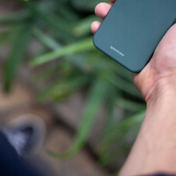 Spacecase Silicone Case Huawei P30 Dark Green zdjęcie 3