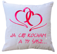 Poduszka Kocham Cię