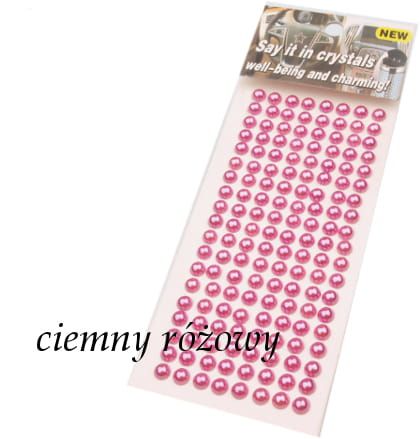 Perełki samoprzylepne Ø6 mm - 152 szt. na Arena.pl