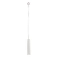 LAMPA wisząca NODA 7641 Shilo metalowa OPRAWA zwis sopel tuba biała