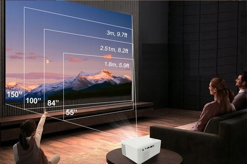 PROJEKTOR RZUTNIK ANDROID SMART TV WIFI FULL HD 7000lm 400 ANSI LED BT na Arena.pl