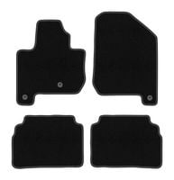 Dywaniki welurowe BASIC czarne Kia Soul EV 2013-2019 hatchback