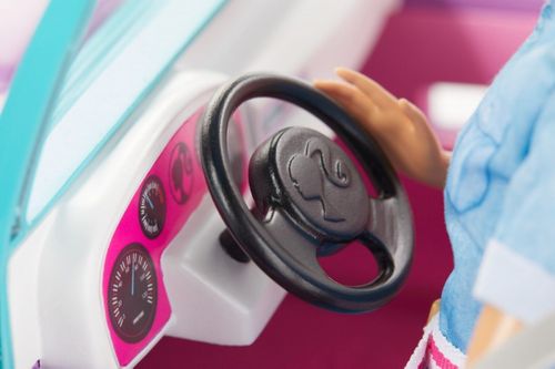 Lalka Barbie Plażowy Jeep na Arena.pl