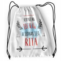 Plecak Dla Rity Szkolny Worek Torba Z Nadrukiem Ze Zdjęciem