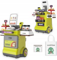 SUPERMARKET WÓZEK INTERAKTYWNY SKLEP DŹWIĘK ŚWIATŁO AKCESORIA PREZENT