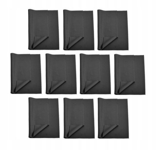 10x ŚCIERECZKA DO OKULARÓW Mikrofibra na okulary na Arena.pl