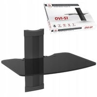 Półka ścienna RTV wisząca Dekoder Konsola DVD 10kg