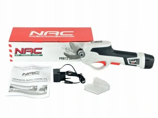 AKUMULATOROWY SEKATOR DO CIĘCIA GAŁĘZI NAC PRB72-JN 7.2 V CIĘCIE DO 25 MM zdjęcie 12