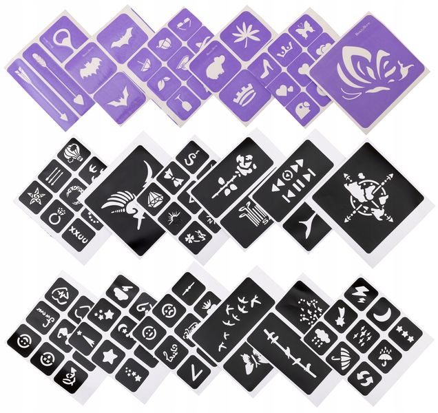 UNIWERSALNY SET TATUAZY ”C” NR:7611 zdjęcie 9