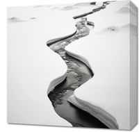 Obraz 50x50cm Szczeliny Mrozu