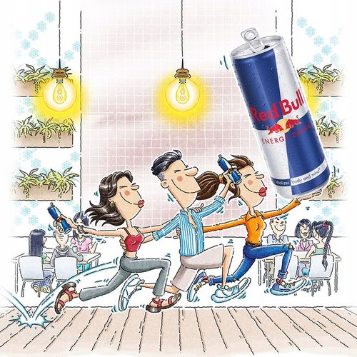 RED BULL Napój Energetyczny Energy Drink 8 PACK 250ml ZESTAW na Arena.pl