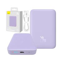BASEUS MAGNETYCZNY POWER BANK KABEL USB-C 10000MAH 20W POWERBANK MAGSAFE