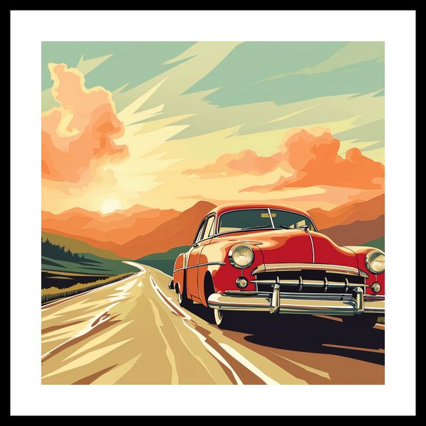 Plakat 50x50cm Przygoda Czeka zdjęcie 3