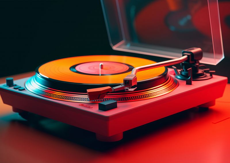 Plakat 84x59,5cm Retro Granie zdjęcie 1