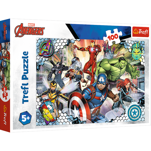 Puzzle - 100 - Sławni Avengers - Disney Marvel The Avengers 16454 zdjęcie 1