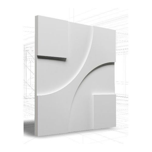 Loft Design System - Dekor 05  Round Square - Panel dekoracyjny ścienny 3D na Arena.pl