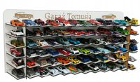 Półka na Samochodziki Autka Resoraki Hot Wheels Z IMIENIEM 72 miejsca