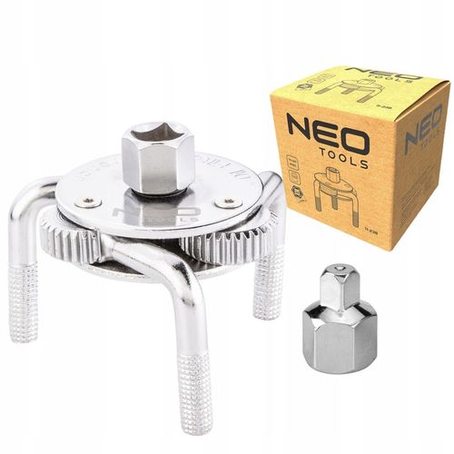 NEO KLUCZ DO FILTRA oleju PAZURKOWY TRÓJRAMIENNY SAMOZACISKOWY 75-120mm na Arena.pl