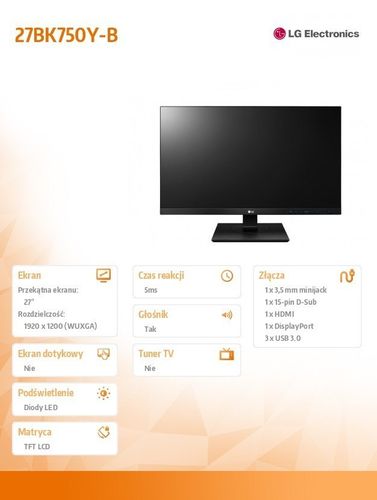 LG 27BK750Y-B na Arena.pl